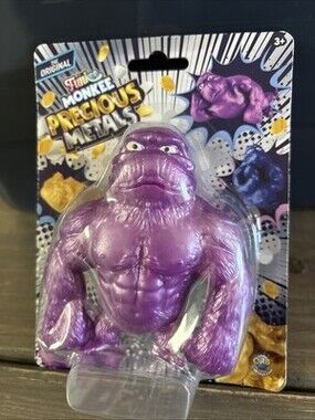 Funkee Monkee Purple Collectible Figure Stretchable Poseable Animation - ORB